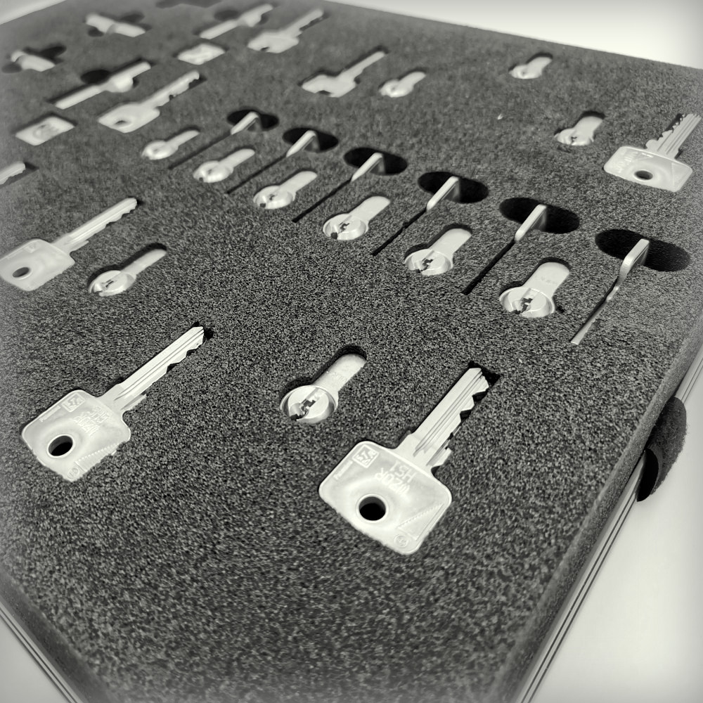 Raktų užrakinimo sistemoms