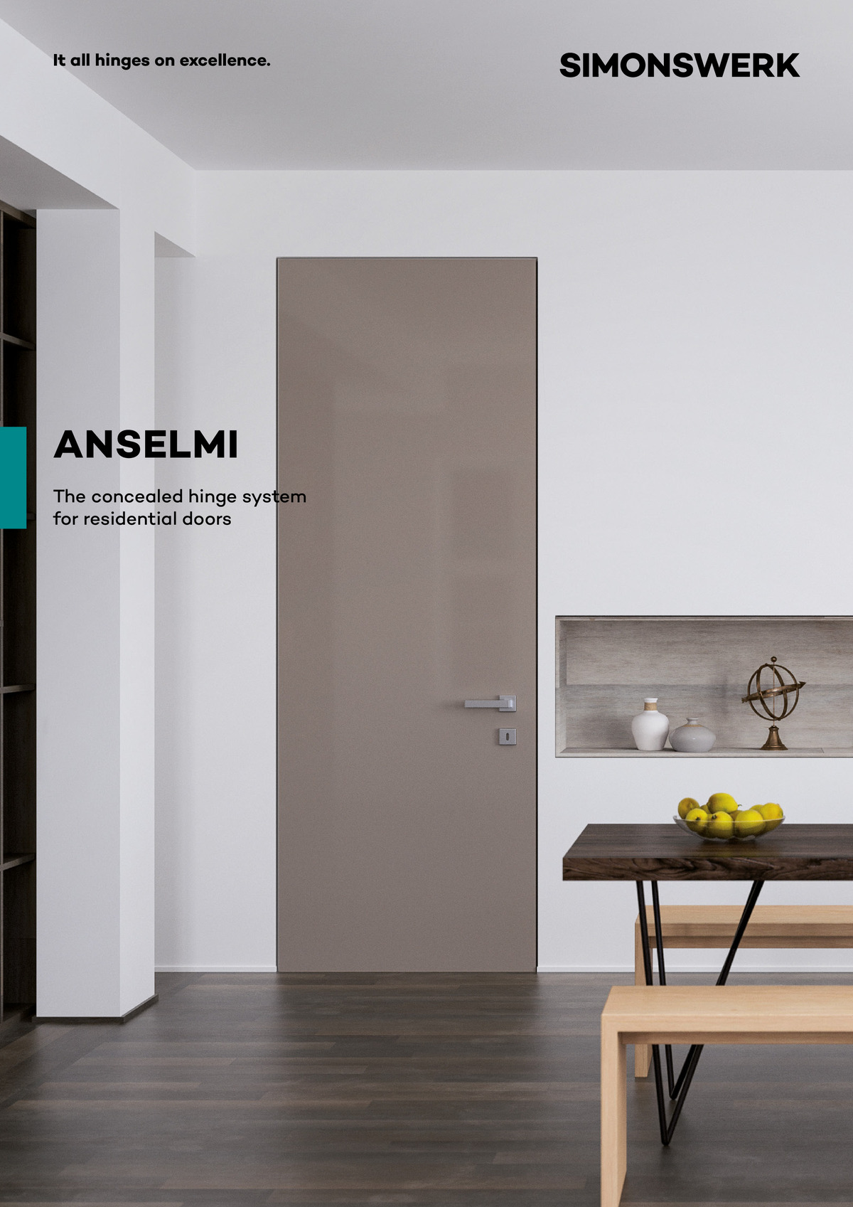 ANSELMI - concealed hinges