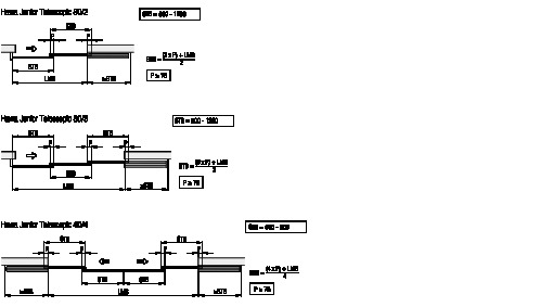 HAWA Junior 80 Z Telescopic - system size calculations