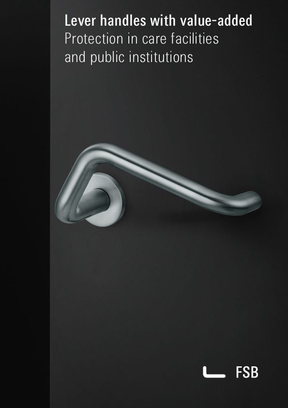 FSB Handles with added value – solutions for healthcare institutions and the public sector