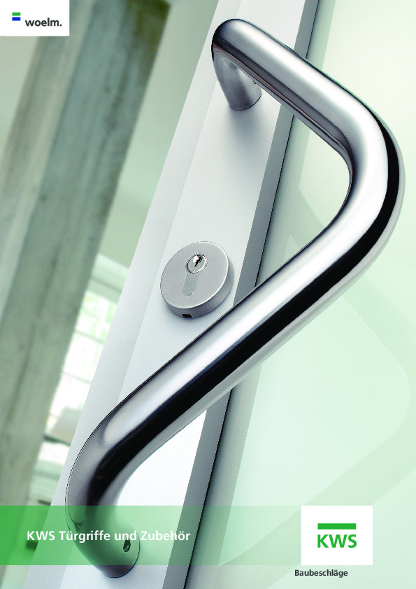 KWS catalog - part 2. Door handles and accessories