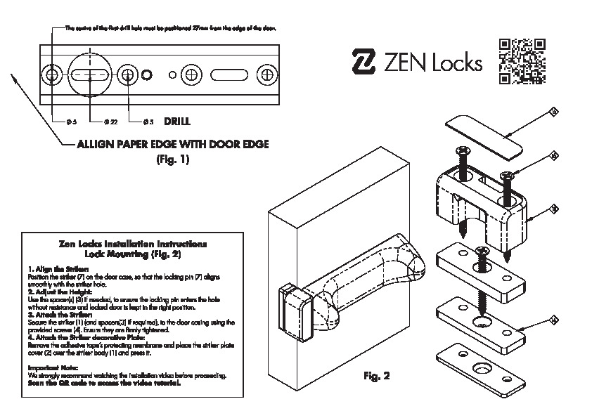 ZEN Latch - installation instructions