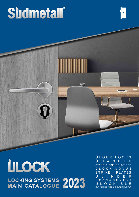 SÜDMETALL access control systems