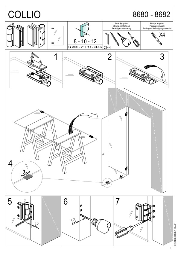 Assembly instructions COLLIO CO8682