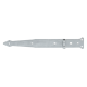 Heavy duty hinges, 300x45x4, galvanised