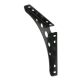 Delta-Line bracket, black, 200x200x24