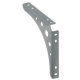 Delta-Line bracket, silver grey, 200x200