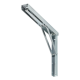 Folding bracket, 300x200, chrome-plated