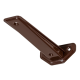 3F-linear bracket, 190 mm, brown