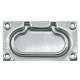 Countersunk case handle, 130x70, galvanised