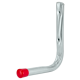 Wall hook 165x350 mm, galvanised / rubber end cups