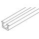 042.3037.600 running/guiding track for 042.3039, aluminium anodized, 6000 mm