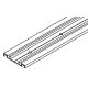 042.3041.990 running/guiding track surface mounted, pre-drilled, aluminium anodized, cut to size (price par 1 m)