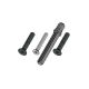 Fastener set 05 0520 for FSB security backplates with fixed knob, door thickness 70-72mm