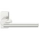 Handle for framed doors 06 1035, without spindle, on square rose, 8 mm, aluminium F1