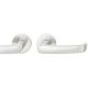 Handle set on round roses BAC, door thickness 39-58 mm, aluminium F1