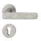 Handle set on round roses PZ, door thickness 39-58 mm, aluminium natural 013