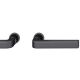 Plug-in handle set BAC, alu S8 black