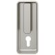 Sliding door handle PZ, rectangular, aluminium F1