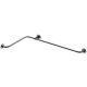 Corner support rail for bathrooms, 528x750mm, stainless steel, left