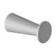 Towel hook A100, 40mm, grey RAL7040