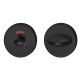 1087 rose set WC with indicator, aluminium black F14
