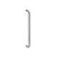 Pull handle with fastening., Ø25x300 mm, stainless steel