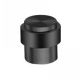 Doorstop Ø20mm, satin black