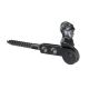 Screw-in shutter stopper, 200 mm, black