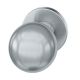 Handle knob 0802 05, single-sided fastening, stainless steel fine matt