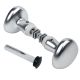 Aluminium handle set for gates