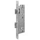 WILKA 4668 mortise lock for E3 full panic active door leaf, function E, with integrated plug-in key function, 35/92/F24, stainless steel