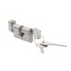 Profile cylinder 8ME, P35 x 35 mm, with elliptical knob, OCS, 3 keys, black