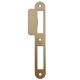 5-01 N universal strike plate, lacquered brass