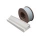Weather seal for doors and windows 5000,12mm, AC, white (roll 200 m)
