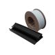 Weather seal for doors and windows 5000,12mm, AC, black (roll 200 m)