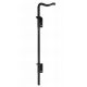 5754 Drop bolt for shutters and gates 500x15mm with 2 guides