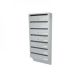 Pašto dėžučių sekcija iš 7, vertikali, pilka