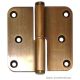Hinge RFS 80/80A, left, bronzed stainless steel