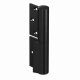 EV 835E40 Adjustable hydraulic hinge for wooden doors, satin black anodized (005), RIGHT