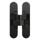Concealed hinges for exterior doors ANSELMI AN 180 3D, black