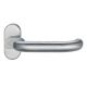 Fire-proof handle for framed panic doors ARES 143 FS on oval rose, 9 mm, stainless steel