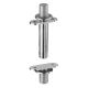 Flush hinge for double or single action wooden doors IN.05.208