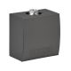 Pivot bearing T-stop, black RAL9005