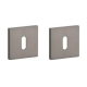 BB kvadratinės rozetės 53x53mm, storis 7mm, titanas