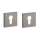 PZ kvadratinės rozetės 53x53mm, storis 7mm, titanas