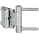 Exterior door hinge with security pin BAKA 2D 20 FD RZ57, light galvanized