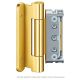 Entrance door hinges (3 pc.) BAKA Protect 4010 3D FD MSTS, polished gold-coated