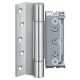 Exterior door hinges (3 hingeds) BAKA protect 4048 3D MSTS K with spindle fixator for outward opening doors, brightly galvanized