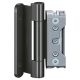 Entrance door hinges (3 hingeds) BAKA Protect 4040 3D FD MSTS, black